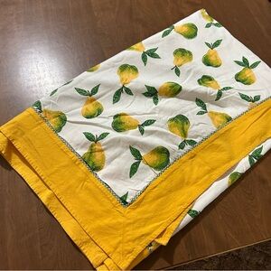 Cotton Pear Tablecloth 56X76